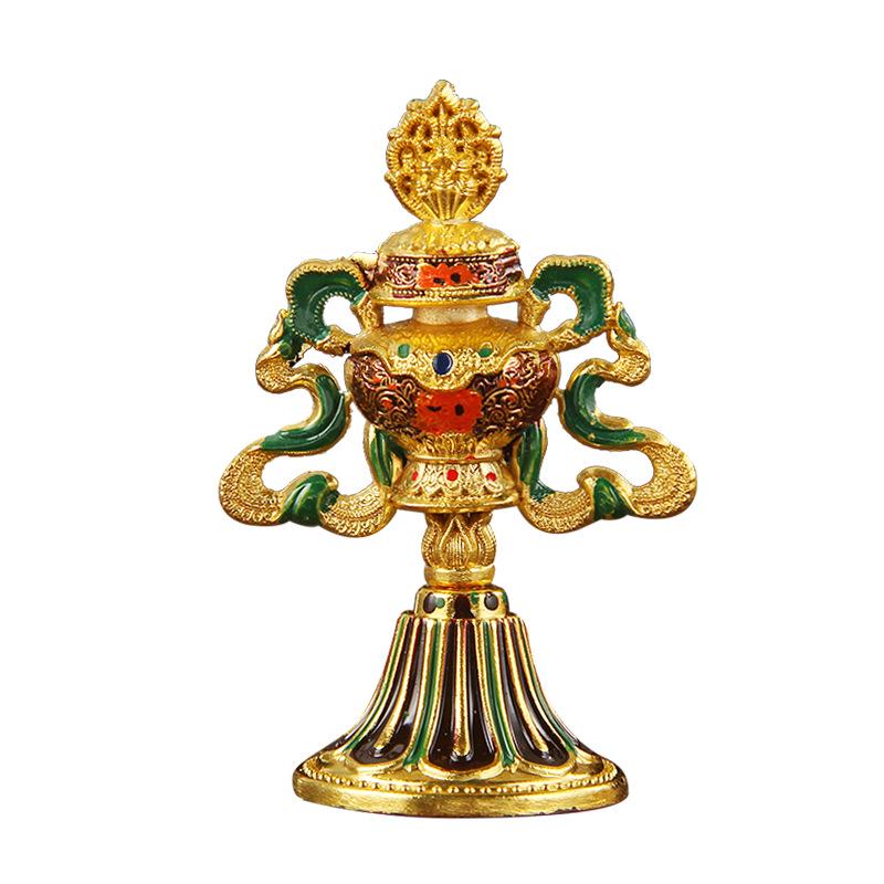 Nepalesische Dharma-Ornamente: Set der Acht Glückssymbole