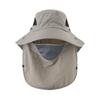 Sun Protection Bucket Hat with Wide Brim and Face Mask for Women Men Outdoor Summer Fishing Hiking Travel 6 Colors