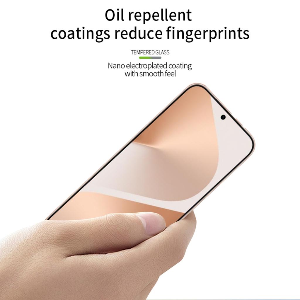 For Huawei Pura 80 Screen Protector MOFI 9H Full Glue Full Coverage High Aluminum-Silicon Glass Film