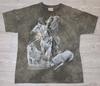 Vintage The Mountain Shirt Native American Sz XL The Hunter & Wolves Nature Unisex T-Shirt