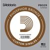D'Addario Daddario Acoustic Guitar Rose Strings Phosphor Bronze .029 PB029 Set of 5 [Domestic Gen...
