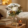 Mixed Floral Vintage Fall Artificial Flower Bunch Sunflower Floral Decor  Home Indoor Decor
