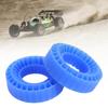 2pcs Water Proof Silicone Tire Inserts for 1.0in Tires RC Tire Inserts Dual Layer Hollow Structure 55x20mm