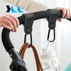 Leather Bag Baby Stroller Hook Baby Stroller Rotating 1/2 Piece Rotatable Stroller Storage Device Baby Stroller Hook Accessories