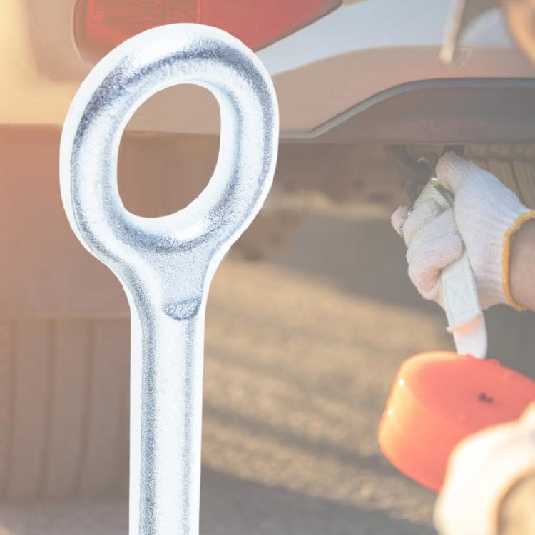 Easy Mounting Tow Hook Heavy Duty 1348135080 Weatherproof Long Lasting For Reliable Hauling Corrosion Protected Build