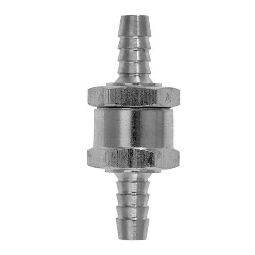 Aluminum Fuel Non Return Check Valve Motorcycle Fuel System Accesory 6/8/10/12mm
