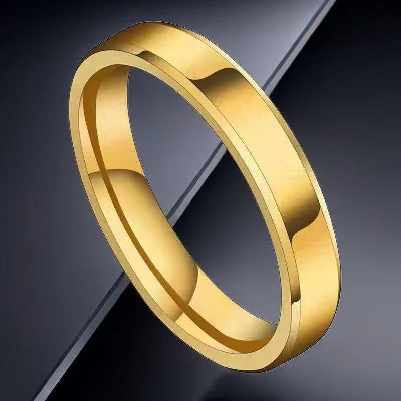 Men's Purple Titanium Steel Hip-Hop Ring - High-End, Unique, Stainless Steel Jewelry 