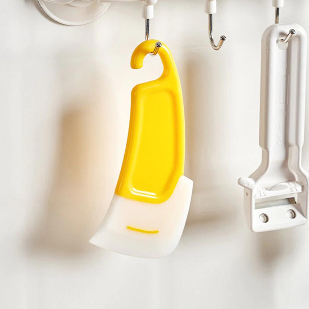 Silikonová škrabka na mísy Snadno se čistí Čisticí škrabka Čištění nádobí Škrabací špachtle Kuchyňské doplňky na pečení a čištění