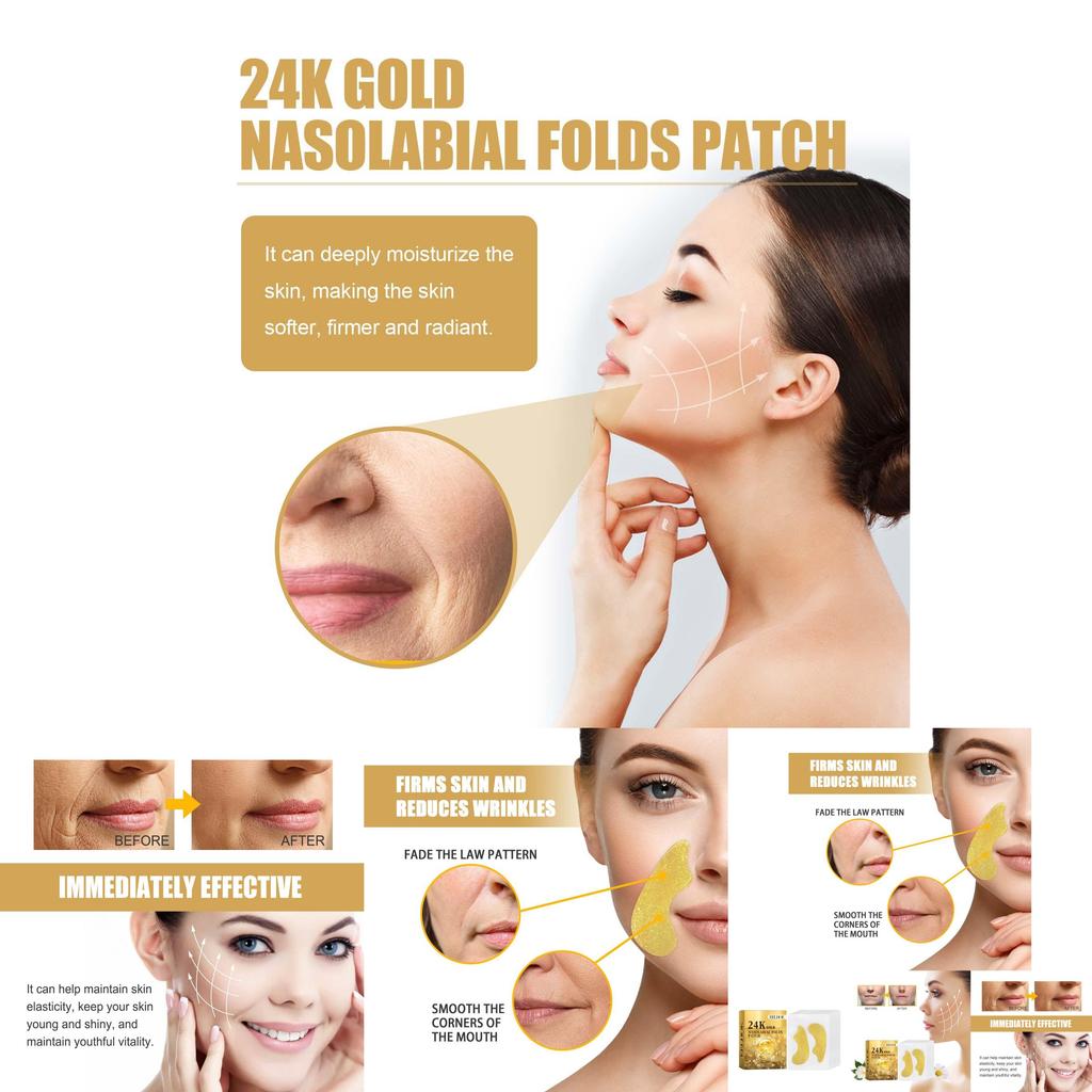 Eelhoe 24k Gold Anti-aging Patch For Fine Lines Nourishing Firming And Silky Smooth Skin