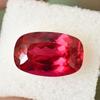 CERTIFIED 11 Ct UNIQUE Cushion Shape NATURAL Red Ruby Loose Gemstone For Her