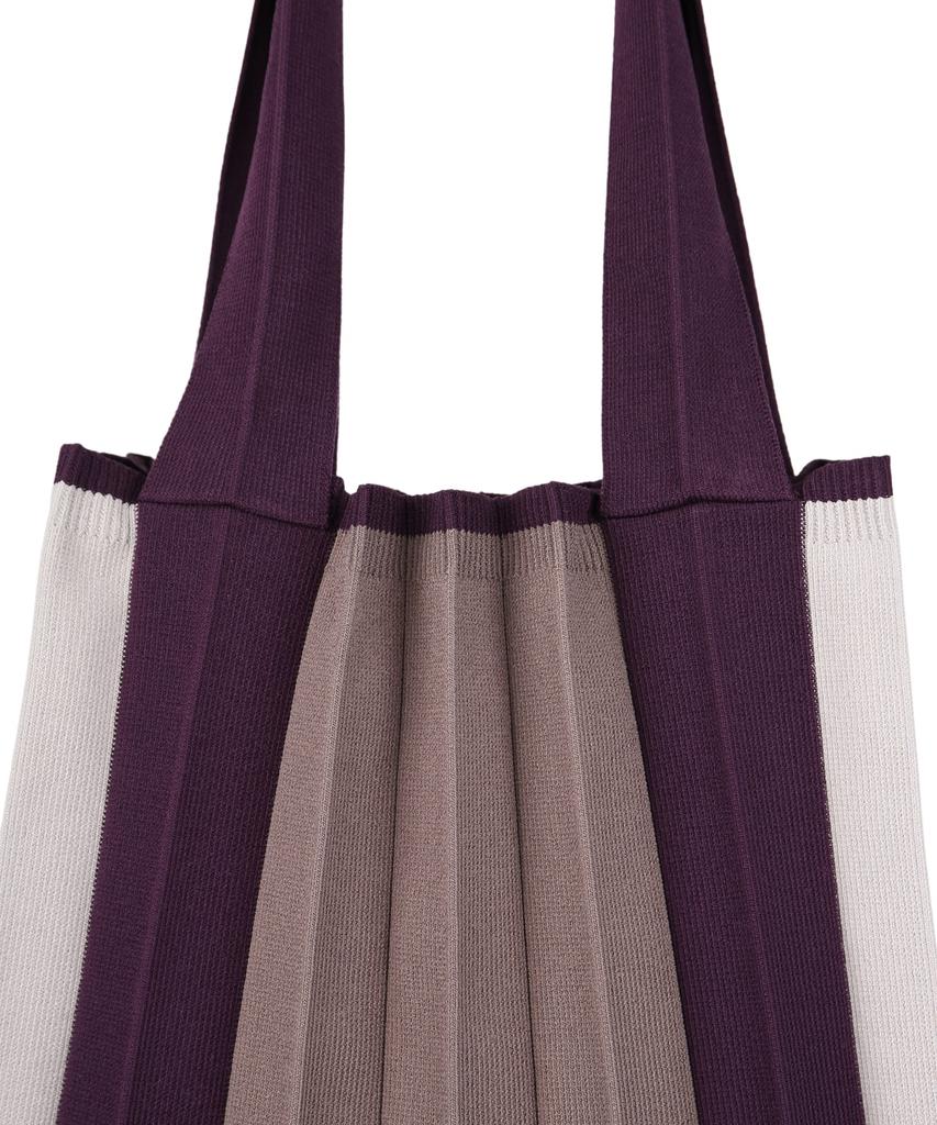 Pleatsmama Two-Way Shopper Bag Purple