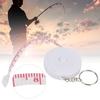 5PCS PVC Waterproof Fish Measuring Ruler Folding Portable Accurate Measurement Tackle Tool