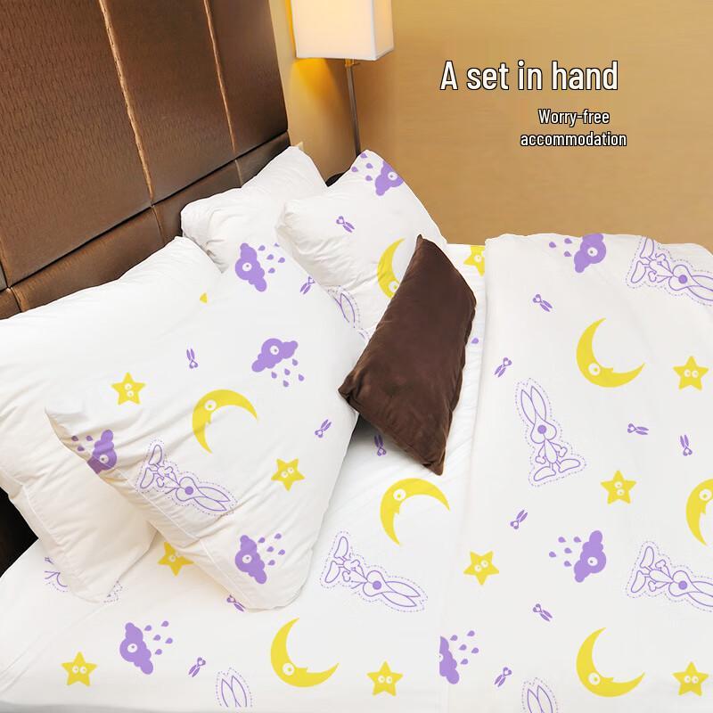 Disposable Soft Travel Bed Sheet Set