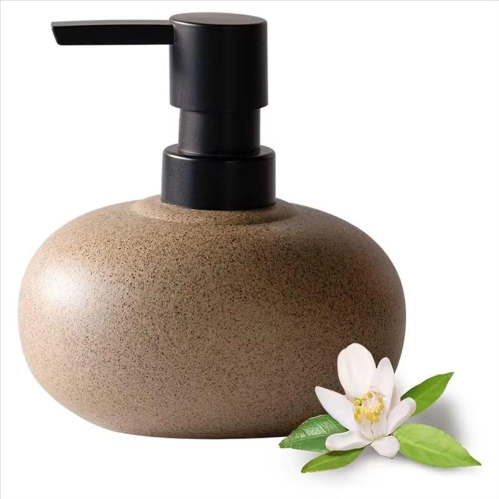 Stone-Textured Dispenser Vintage Squeeze Bottle Hand Sanitizer Soap Dispenser  Home-stay