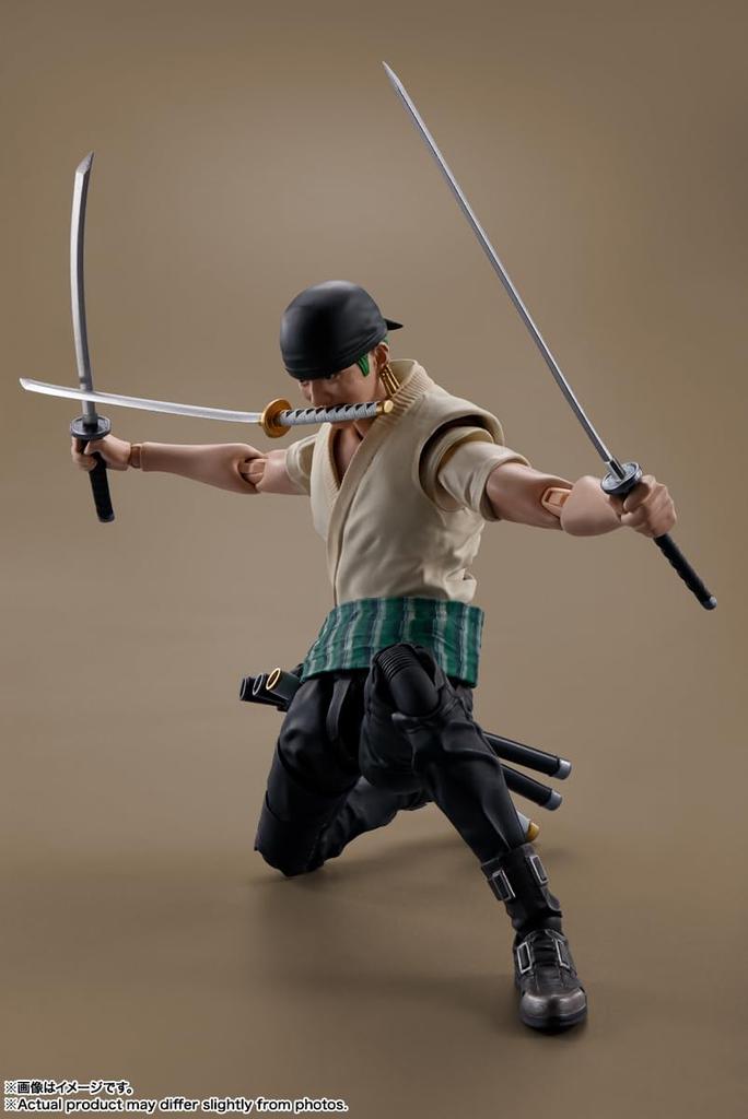 TAMASHII NATIONS Roronoa Zoro Netflix ONE 145mm Painted Movable Figure S.H.Figuarts (A Series PIECE) Approx. PVC&ABS