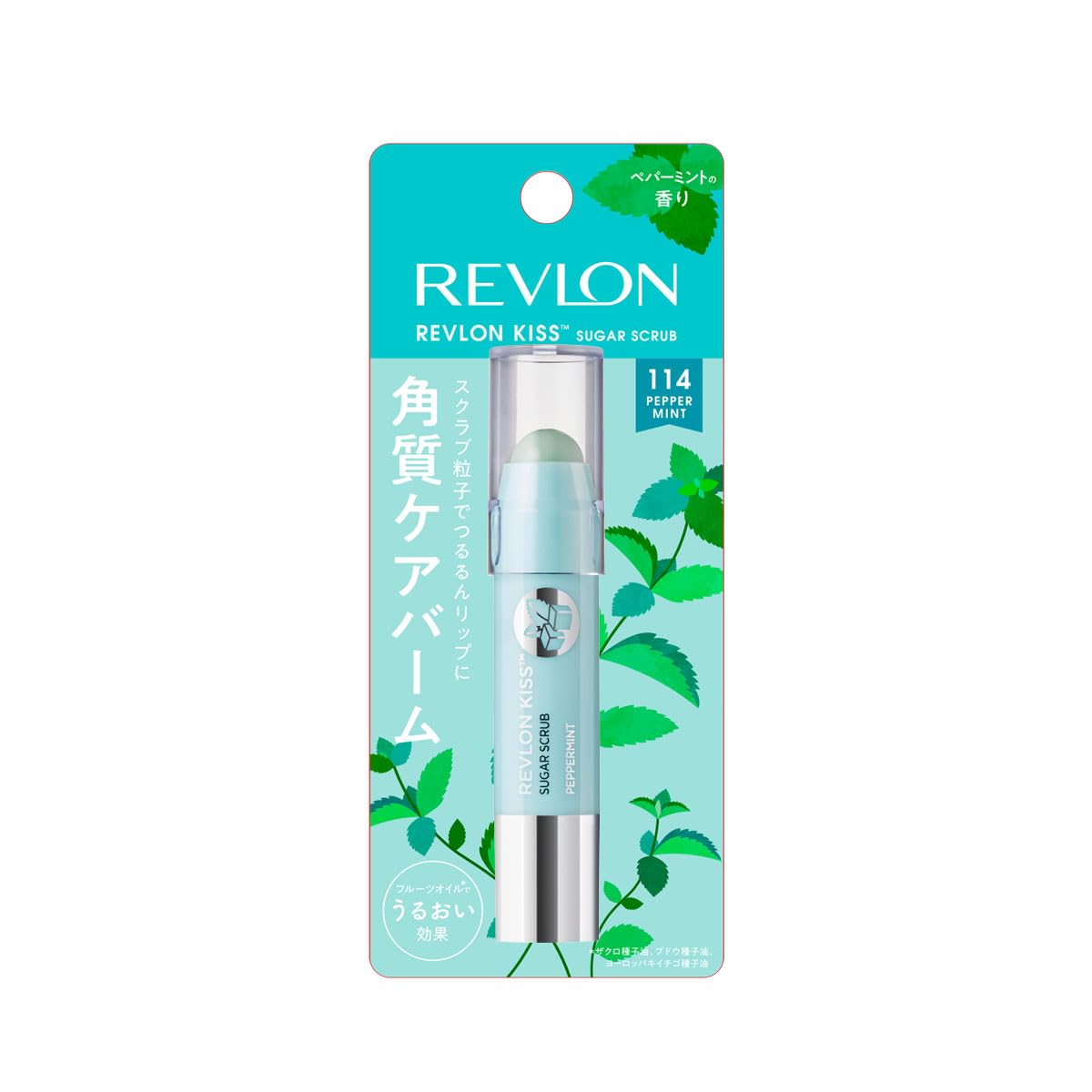 

Revlon Kiss Sugar Scrub 114 Peppermint Освежающий аромат перечной мяты Увлажняющий отшелушивающий уход для губ Скраб для губ 2,6 г