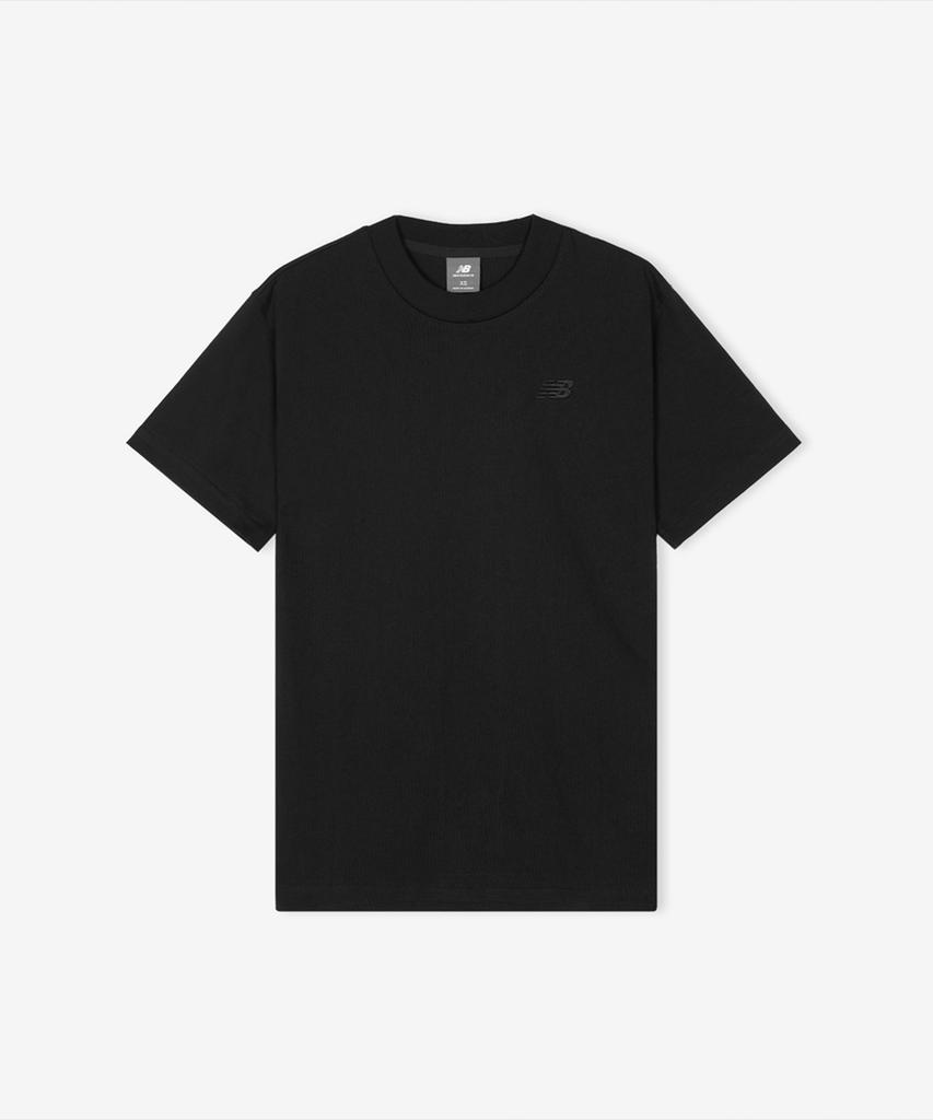 Nyuballanseu Nbneg3V712 / Women Premium Essential Small Logo Short Sleeve T-Shirt (Black)