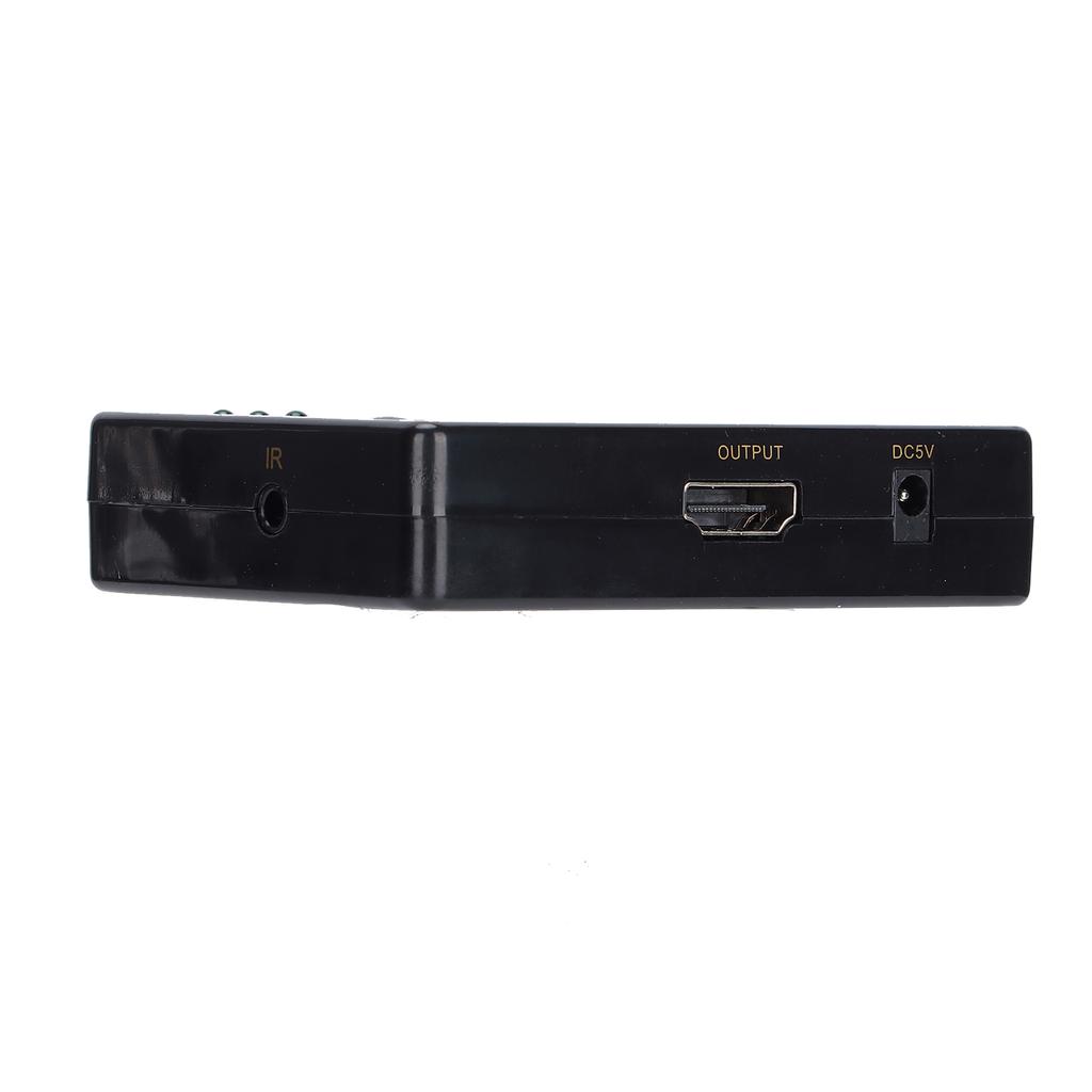 HD Multimedia Interface Switcher Splitter Switcher 3 in 1 Out with Infrared 4Kx2K Resolution