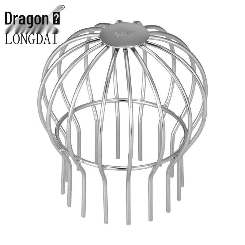 Longdai 304 Stainless Steel Round Anti-Clog Floor Drain Filter