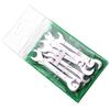 8/10 Piece Mini Thin Double Open End Wrench Set Portable Design Spanner Repair Tool for Emergency Repairs and Home Use