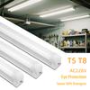 T5 T8 LED Röhrenlicht 15W 25W Energiesparend Leuchtstoffröhrenersatz AC220V Für Geschäfts- Ausstellungsraumbeleuchtung Mit Stecker Kabel