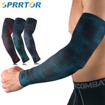 1Pc Cooling UV Protection Sun Arm Sleeves Long Arm Cover For Men Women Outdoor Sports Running Cycling Basketball Fishing
