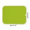 Multifunctional Silicone Heat Insulation Placemat Silicone Table Mat Non Slip Large Coaster for Kitchen Dining Table