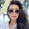 New Gradient Cat Eye Fashion Sunglasses For Women Trendy Anti-Reflective Fashion Shades Beach Party Casual Glasses