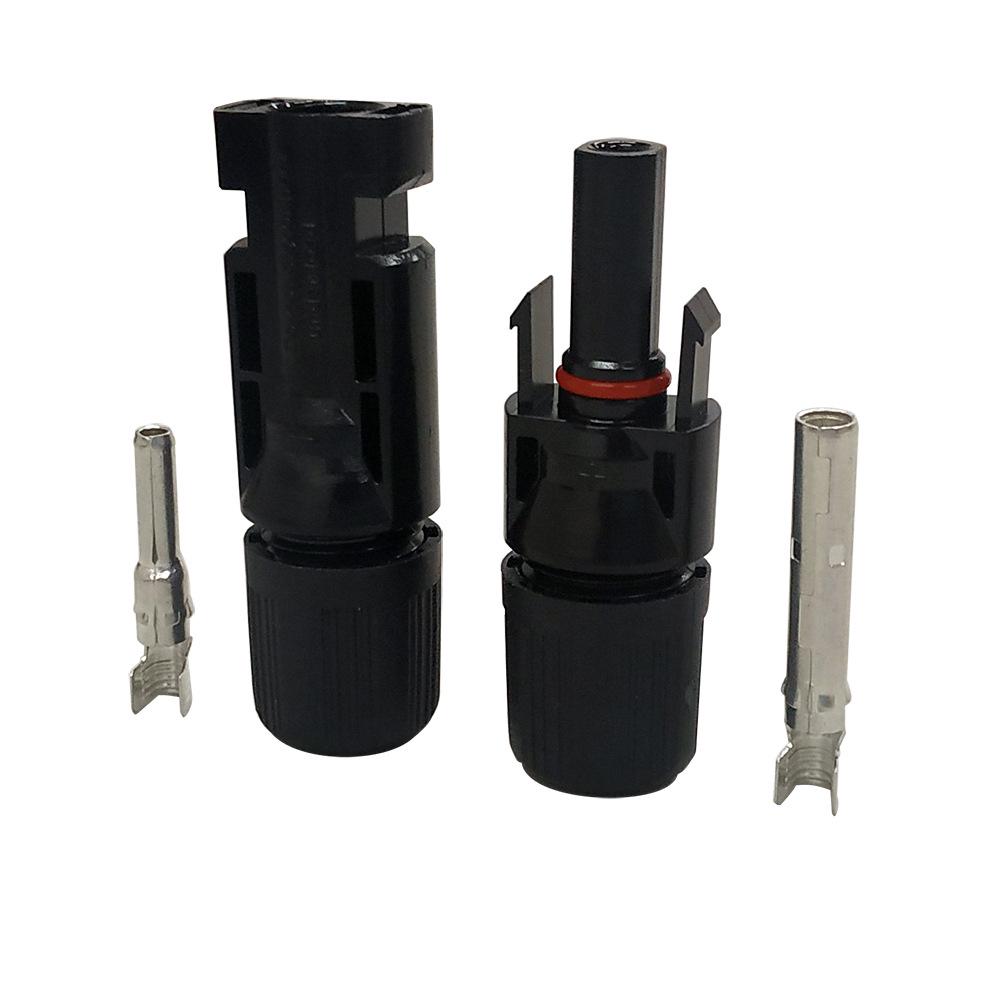 MC4 Photovoltaic Connector for Cable End - PC+Nylon Insulation Material