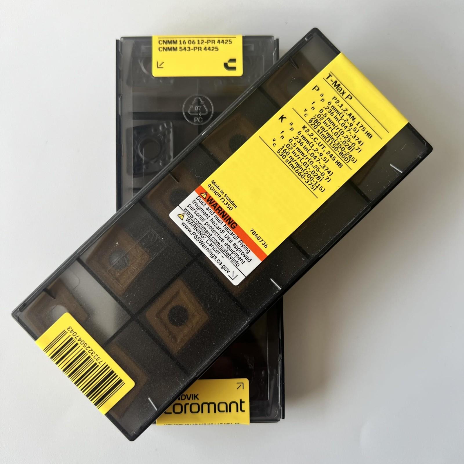 

SANDVIK / CNMM160612-PR 4425 / Original Swedish hard alloy blade 10 Pcs