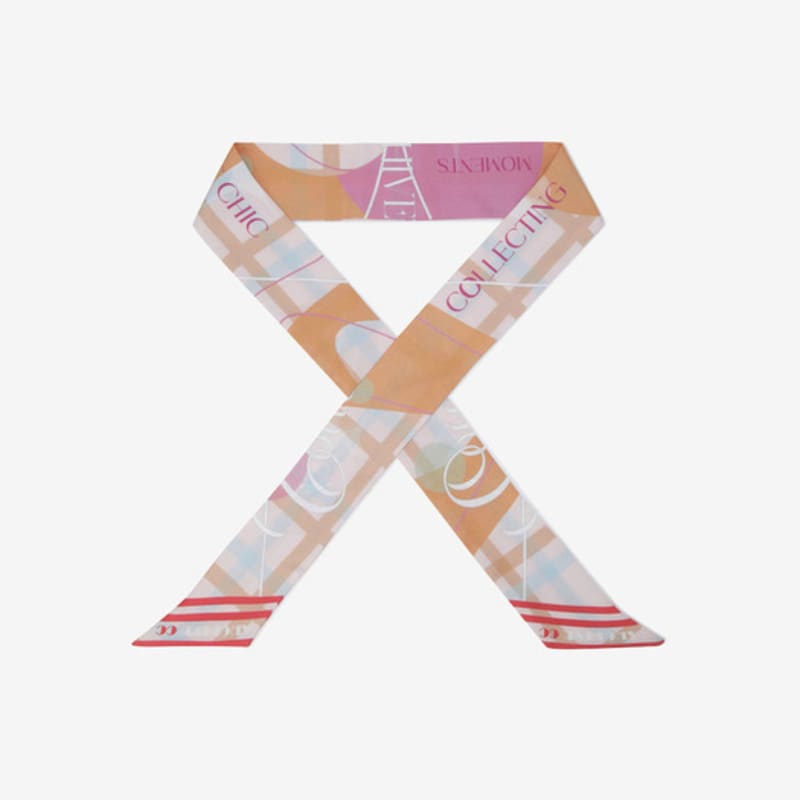 CC Collect Silk Printed Twilly Scarf CO_C254PHA002