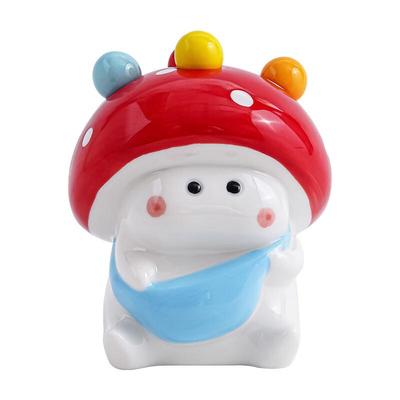 LISM Cute Mushroom Fruit Fork Set