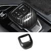 Carbon Fiber Car Gear Shift Knob Trim For Nissan Rogue -2025
