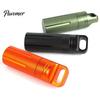 Portable Waterproof Pill Holder Bottle Aluminum Alloy Storage Jar Compact Sealed Size Container Case Emergency Tools