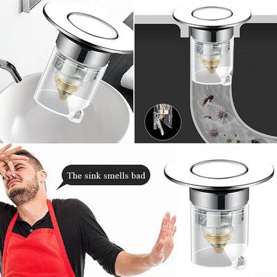 Lavabo Tahliye Tıkacı Tıkanıklık Önleyici Saç Durdurucu Banyo Aksesuarları Dayanıklı