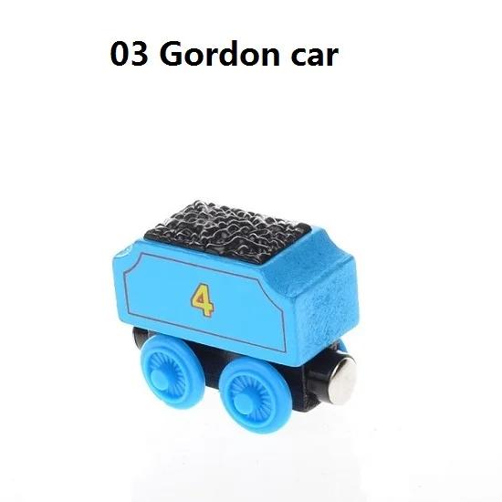 Magnetisches Holz Zugspielzeug Holz Zugzubehör Anime James Lokomotive Modellauto Spielzeug für alle Marken Gleise Kind Weihnachtsgeschenke