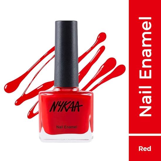 Nykaa Wedding Edition Nail Enamel Polish - Retro Red 271 (9ml)