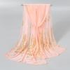 Schleier Pfau Heißprägung Gold Glitzer Schal Schal Damen Elegant Lange Schals Premium Temperament Schleier Kopfbedeckungen 170*60cm