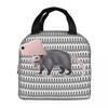 Opossums Opossum Screm Insulated Lunch Bag for Women Kids Portable Food Boxes Thermal Lunch Box Tote