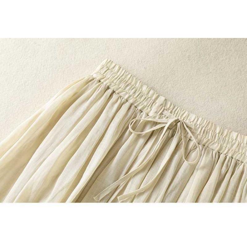 Women's Two-Tone Long skirt
