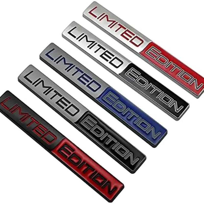 3D Limited Edition Metall Aluminium Klebeemblem Heckklappen-Plakette Kotflügel-Aufkleber Karosserie-Aufkleber Auto LIMITED EDITION Emblem