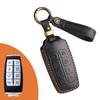 For Genesis Rohens Leather Car Key Cover Gv70 Rohens Gv80/G90 Car Key Full Package Protective Case