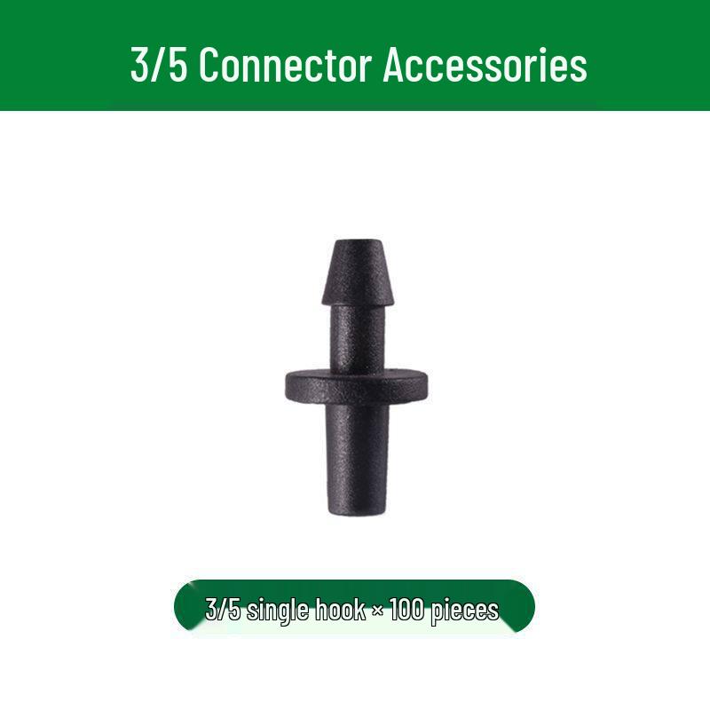 

Double Hook Connector for 3/5 Micro-tube Irrigation - PP Material
