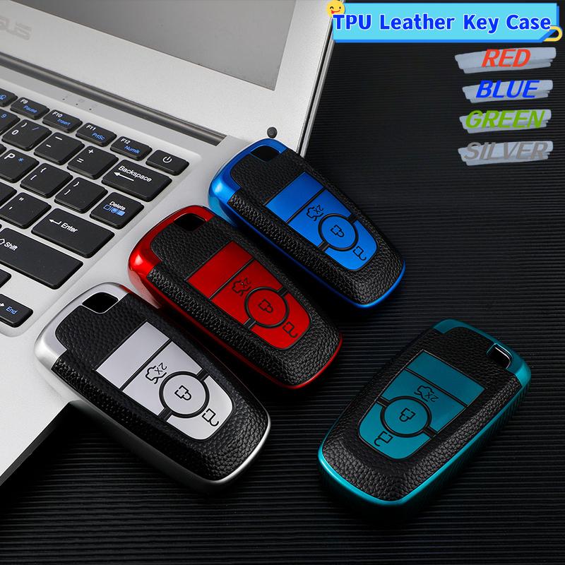 

Чехол для дистанционного ключа автомобиля с 3/4 кнопками для Ford Fusion Edge Mustang Explorer F150 F250 F350 Ecosport, аксессуары-брелок в виде ракушки