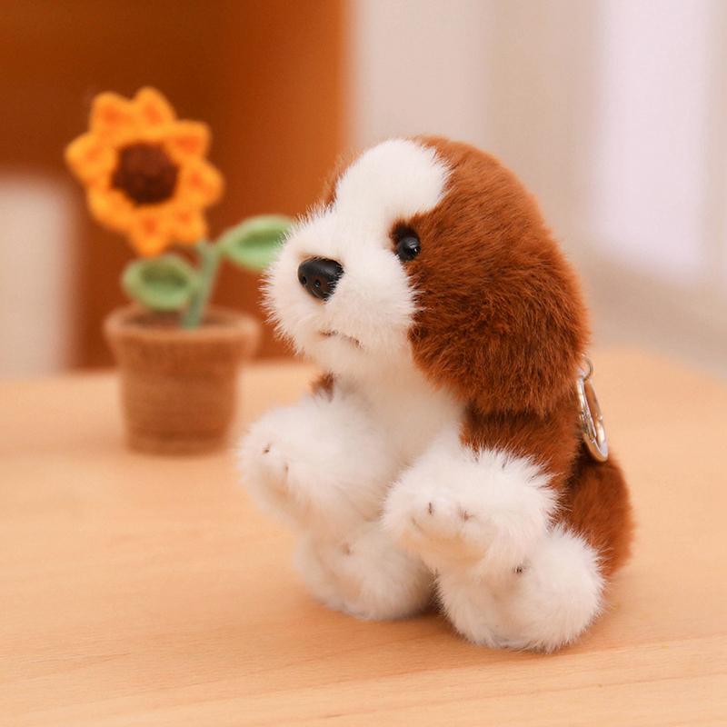 12-14cm Simulation Golden Retriever Dalmatiner Plüschtiere Weiche Niedliche Kuscheltiere Malteser Hund Baby Begleitpuppen für Kinder Geschenk