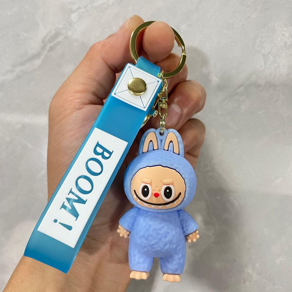 Cartoon Sheep Keychain Pendant Cute Doll Backpack Car Key Chain Ring Gift