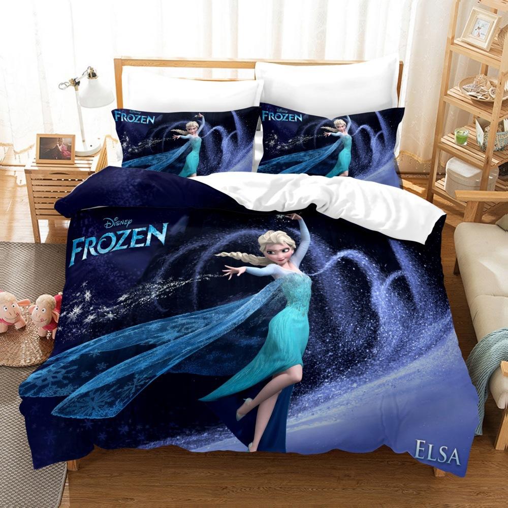 East 3D Digital Printing Quilt Set Three-Piece Set