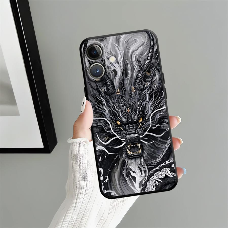 

Funda Phone Cover Case for Apple iPhone 17 Pro Max 12 11 16 13 15 Pro 7 8 XR XS MAX Air 14 Cool Dragon iPhone 12 mini