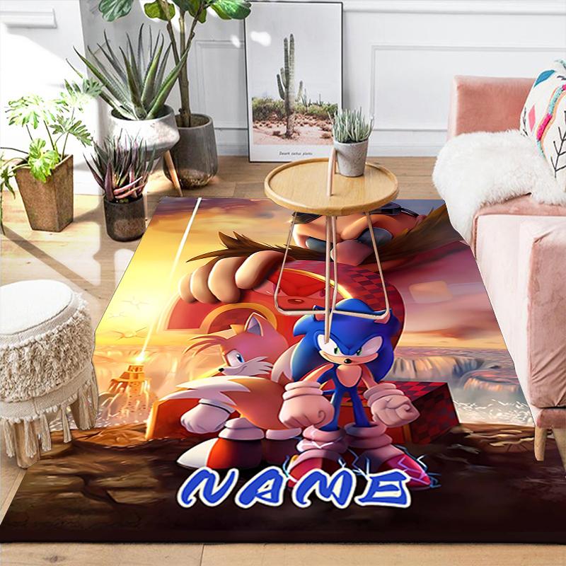 Custom 1Pc Sonic Adventure Through Dreams Rug Office Carpet Indoor Outdoor Entrance Doormat Nonslip Soft And Comfortable Living Room D2915337