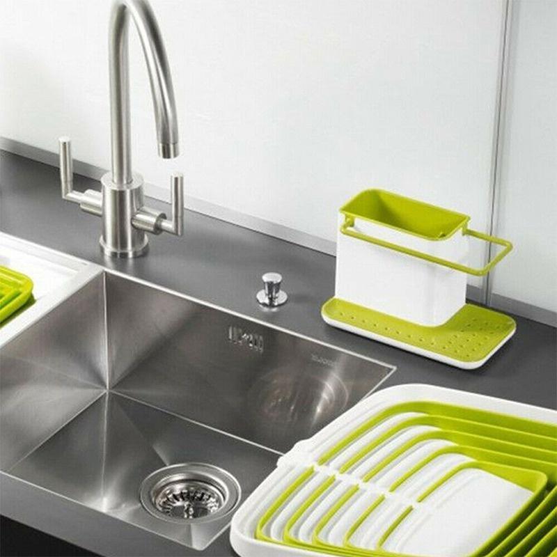 1PCS New Creative Plastic Shelves Multifunctional Separated Kitchen Storage Organizer Finishing Shelf Bathroom Storaging Tool